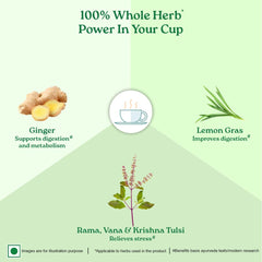 Organic India Tulsi Green Tea Lemon Ginger 25 Infusion Bag,50 Teabag & 100 Tea Bag Organic India Tulsi Green Tea Lemon Ginger 25 Infusion Bag,50 Teabag & 100 Tea Bag
