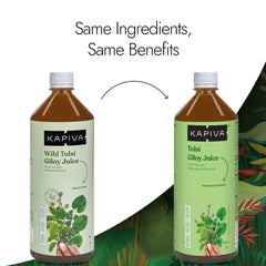Kapiva Wild Tulsi Giloy Juice 1 Litre Kapiva Wild Tulsi Giloy Juice 1 Litre
