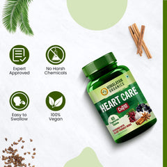Himalayan Organics Heart Care CoQ10 Vegetarian 60 Tablets Himalayan Organics Heart Care CoQ10 Vegetarian 60 Tablets