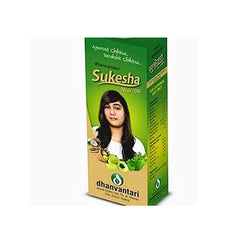 Dhanvantari Ayurvedisches Sukesha-Öl, nützlich bei Haarausfall und Ergrauen der Haare Dhanvantari Ayurvedisches Sukesha-Öl, nützlich bei Haarausfall und Ergrauen der Haare