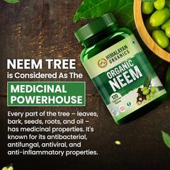 Himalayan Organics Neem Vegetarian 120 Tablets Himalayan Organics Neem Vegetarian 120 Tablets