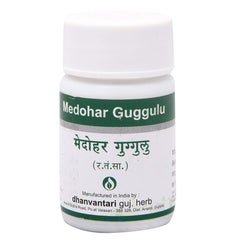 Dhanvantari Ayurvedic Medohar Guggulu Useful In Odbwsity & Excess Fat Tablet Dhanvantari Ayurvedic Medohar Guggulu Useful In Odbwsity & Excess Fat Tablet