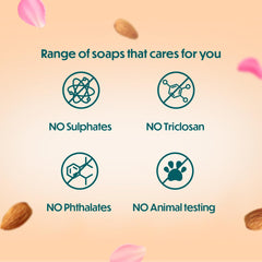 Himalaya Herbal Almond & Rose Skin Soap Himalaya Herbal Almond & Rose Skin Soap