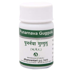 Dhanvantari Ayurvedic Punarnava Guggulu Useful In Urinary & Vataj Disease Tablet Dhanvantari Ayurvedic Punarnava Guggulu Useful In Urinary & Vataj Disease Tablet