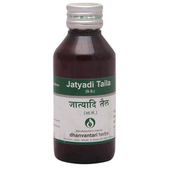 Dhanvantari Ayurvedic Jatyadi Taila Useful In Wound Healing Oil Dhanvantari Ayurvedic Jatyadi Taila Useful In Wound Healing Oil