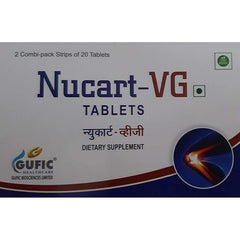 2 X Gufic Herbal Ayurvedic Nucart VG Vegetarian 10 Tablets 2 X Gufic Herbal Ayurvedic Nucart VG Vegetarian 10 Tablets
