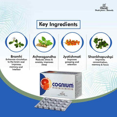 Charak Ayurvedic Cognium 20 Tablets & Syrup 200ml Charak Ayurvedic Cognium 20 Tablets & Syrup 200ml