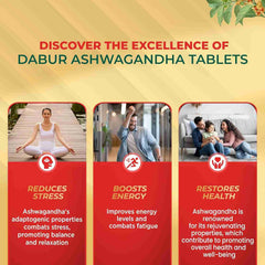 Dabur Ayurvedic Ashwagandha 60 Tablets Dabur Ayurvedic Ashwagandha 60 Tablets