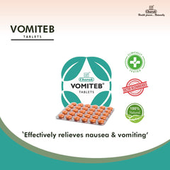 Charak Ayurvedic Vomiteb 30 Tablets Charak Ayurvedic Vomiteb 30 Tablets