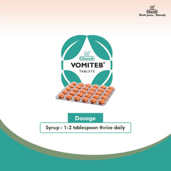 Charak Ayurvedic Vomiteb 30 Tablets Charak Ayurvedic Vomiteb 30 Tablets