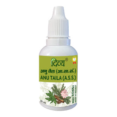 2 X Patanjali Divya Anu Taila Oil 20ml 2 X Patanjali Divya Anu Taila Oil 20ml