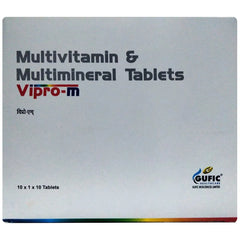 2 X Gufic Herbal Ayurvedic Muti Mineral VIPRO M 10 Tablets 2 X Gufic Herbal Ayurvedic Muti Mineral VIPRO M 10 Tablets