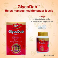 Dabur Ayurvedic GlycoDab 60 Tablets Dabur Ayurvedic GlycoDab 60 Tablets