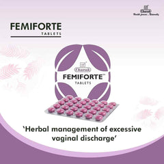 Charak Ayurvedic Femiforte 30 Tablets Charak Ayurvedic Femiforte 30 Tablets