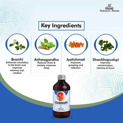 Charak Ayurvedic Cognium 20 Tablets & Syrup 200ml Charak Ayurvedic Cognium 20 Tablets & Syrup 200ml