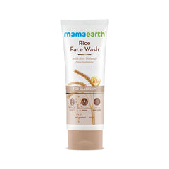 Mamaearth Rice Face Wash With Rice Water & Niacinamide for Glass Skin Mamaearth Rice Face Wash With Rice Water & Niacinamide for Glass Skin