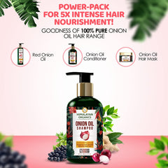 Himalayan Organics Onion Oil Shampoo 300ml Himalayan Organics Onion Oil Shampoo 300ml
