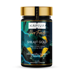 Kapiva Shilajit/Shilajeet Gold 60 Capsules Kapiva Shilajit/Shilajeet Gold 60 Capsules