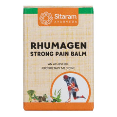 2 X Sitaram Ayurveda Rhumagen Strong Pain Balm 10gm 2 X Sitaram Ayurveda Rhumagen Strong Pain Balm 10gm