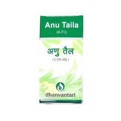 Dhanvantari Ayurvedic Anu Taila Useful In Shiroroga Oil 30ml Dhanvantari Ayurvedic Anu Taila Useful In Shiroroga Oil 30ml