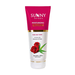 Bakson's Sunny Herbals Moisturizing Lotion With Aloevera & Rose For Oily Skin Care Lotion 100ml Bakson's Sunny Herbals Moisturizing Lotion With Aloevera & Rose For Oily Skin Care Lotion 100ml