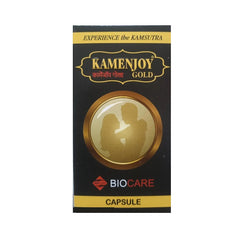 Biocare Ayurvedic Kamenjoy Gold Experience The Kamsutra 20 Capsule Biocare Ayurvedic Kamenjoy Gold Experience The Kamsutra 20 Capsule