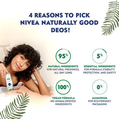 Nivea Naturally Good Deodorant Bio Green Tea & Bio Aloe Vera For Women 75 ml Nivea Naturally Good Deodorant Bio Green Tea & Bio Aloe Vera For Women 75 ml