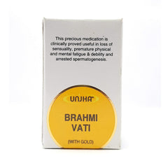 Unjha Ayurvedic Brahmi Vati (S.M.Y) Tablet Unjha Ayurvedic Brahmi Vati (S.M.Y) Tablet