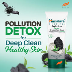 Himalaya Herbals Pollution Detox Charcoal Face Scrub Himalaya Herbals Pollution Detox Charcoal Face Scrub