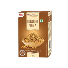 Patanjali Fenugreek Whole 100g Patanjali Fenugreek Whole 100g