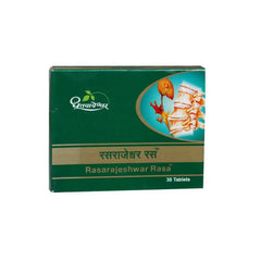 Dhootapapeshwar Ayurvedic Rasarajeshwar Rasa 30 Tablets Dhootapapeshwar Ayurvedic Rasarajeshwar Rasa 30 Tablets
