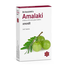 Dr Vasishth's Ayurvedic Amalaki 3 X 10 Tablets Dr Vasishth's Ayurvedic Amalaki 3 X 10 Tablets