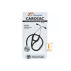 Dr Morepen The Professional's Cardiac Stethoscope ST05 Stethoscope (Black) Dr Morepen The Professional's Cardiac Stethoscope ST05 Stethoscope (Black)