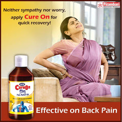 Pitambari Ayurvedic CureOn Plus Pain Relief Oil Pitambari Ayurvedic CureOn Plus Pain Relief Oil