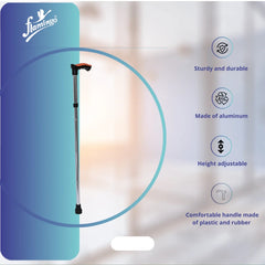 Flamingo Health Orthopaedic Classic Folding Walking Stick Universal Code 2288 Flamingo Health Orthopaedic Classic Folding Walking Stick Universal Code 2288