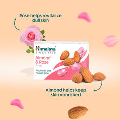 Himalaya Herbal Almond & Rose Skin Soap Himalaya Herbal Almond & Rose Skin Soap