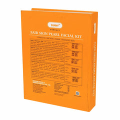 Bakson's Sunny Herbals Fair Skin Pearl Facial Complete Care For a Fairer,Charming Skin Kit 5 X 50 Gm Bakson's Sunny Herbals Fair Skin Pearl Facial Complete Care For a Fairer,Charming Skin Kit 5 X 50 Gm