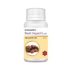 Dr Vasishth's Badi Ilayachi Ark 100ml Dr Vasishth's Badi Ilayachi Ark 100ml