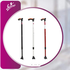 Flamingo Health Orthopaedic Walking stick with Trileg bottom Universal Code 2109 Flamingo Health Orthopaedic Walking stick with Trileg bottom Universal Code 2109