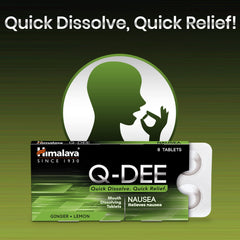Himalaya Herbal Q DEE Nausea 8 Tablet Himalaya Herbal Q DEE Nausea 8 Tablet
