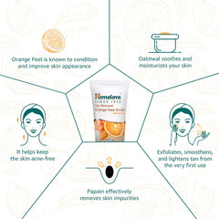 Himalaya Tan Removal Orange Face Scrub Himalaya Tan Removal Orange Face Scrub