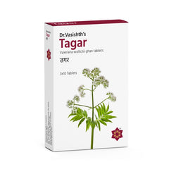Dr Vasishth's Ayurvedic Tagar 30 Tablets Dr Vasishth's Ayurvedic Tagar 30 Tablets