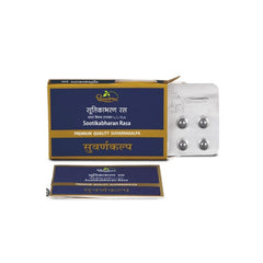 Dhootapapeshwar Ayurvedic Sootikabharan Rasa Premium Quality Powder & Tablets Dhootapapeshwar Ayurvedic Sootikabharan Rasa Premium Quality Powder & Tablets
