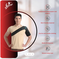 Flamingo Health Orthopaedic Shoulder Support (Neoprene) Code 2372 Flamingo Health Orthopaedic Shoulder Support (Neoprene) Code 2372