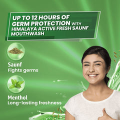 Himalaya Active Fresh Saunf Mouthwash 215ml Himalaya Active Fresh Saunf Mouthwash 215ml