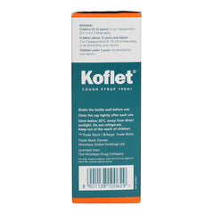 Himalaya Ayurvedic Herbal Healthcare Koflet Cough Syrup 100 ml Himalaya Ayurvedic Herbal Healthcare Koflet Cough Syrup 100 ml