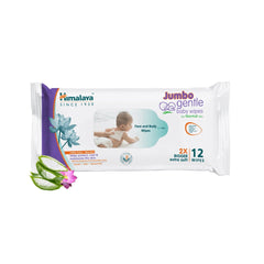 Himalaya Herbal Jumbo Gentle Baby Wipes For Normal Skin Himalaya Herbal Jumbo Gentle Baby Wipes For Normal Skin