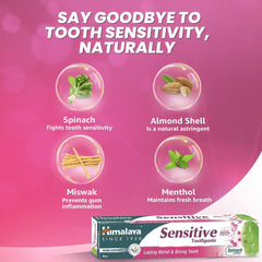 Himalaya Sensitive Toothpaste 80g Himalaya Sensitive Toothpaste 80g