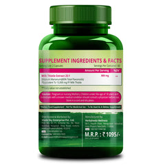 Himalayan Organics Milk Thistle Vegetarian 60 Capsules Himalayan Organics Milk Thistle Vegetarian 60 Capsules