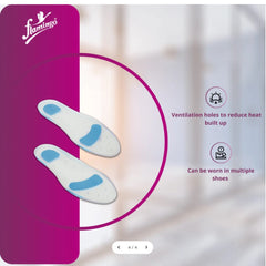 Flamingo Health Orthopaedic Silicone Foot Insole Unisex Code 2091 Flamingo Health Orthopaedic Silicone Foot Insole Unisex Code 2091